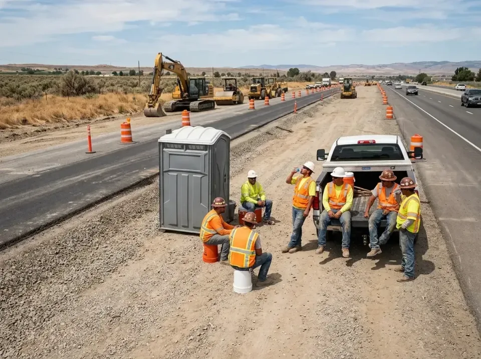 highway-road-construction-crew-007 — frequently asked questions, Porta Potty and Restroom Rentals in Riviera Beach, FL
